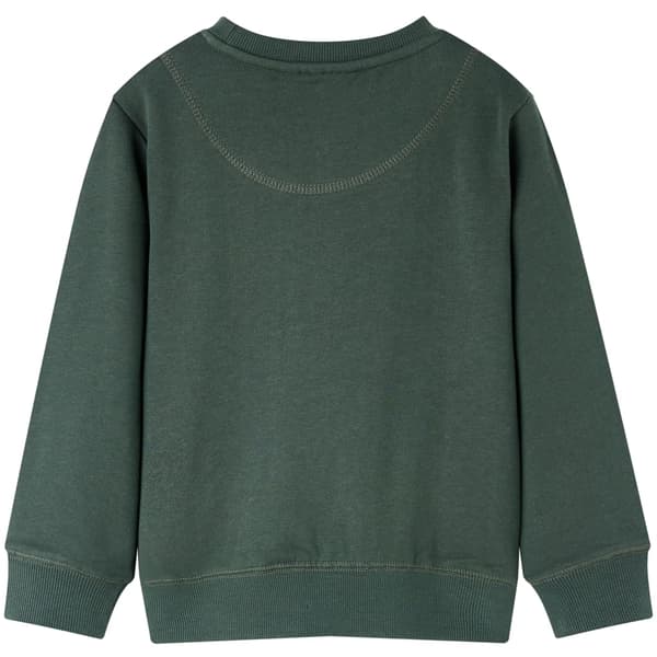 Børnesweatshirt, mørkegrøn, 92