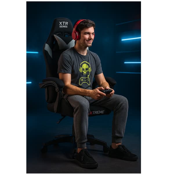 EXTREME XTR gaming-konsoller, grå/klar