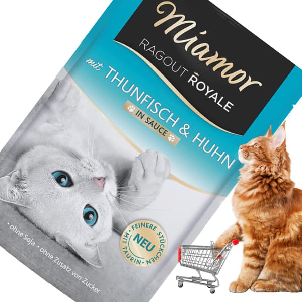 Miamor Royale mit Thunfisch & Huhn - vådfoder tun og kylling i sauce 100g