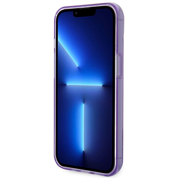 Guess Translucent Fodral till iPhone 14 Plus, Lila