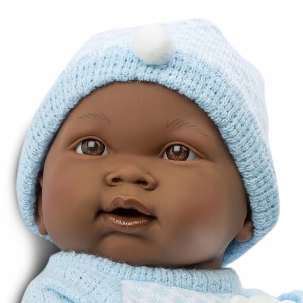 Llorens 45025 baby Noah 45 cm blå tröja