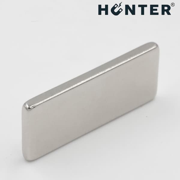 NEODYMMAGNET 25x10x2 mm STARK PLÅT Stång, Rektangulär, HUNTER