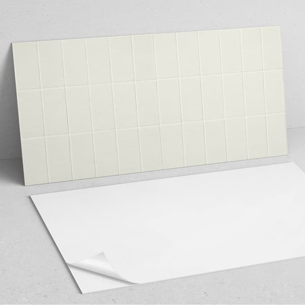 Vinylgolvplattor Set Rektangulära Rutplattor 10x40x20 cm
