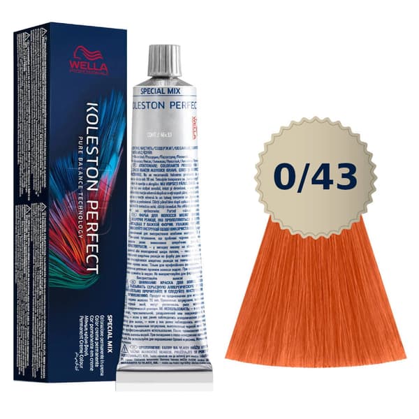 Wella Koleston Perfect Me+ 0/43 hiusväri 60ml