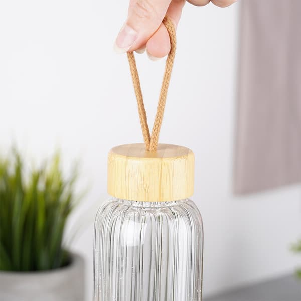 Glasflaska för vatten 500 ml