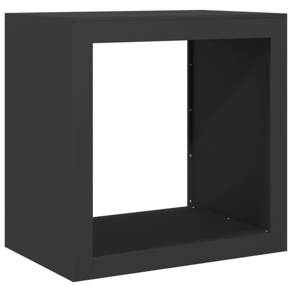 vidaXL brænderist sort 60x40x60 cm stål
