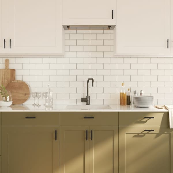 vidaXL skabsgreb 20 stk. sort 64 mm rustfrit stål