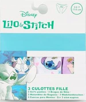 STITCH STICZ FLICKTROSOR 3-PACK BOMULL 3/4 ÅR FN11D