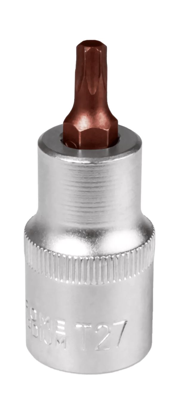 Topnøgle 1/2 tommer Torx T27 skaftspids CRV stål