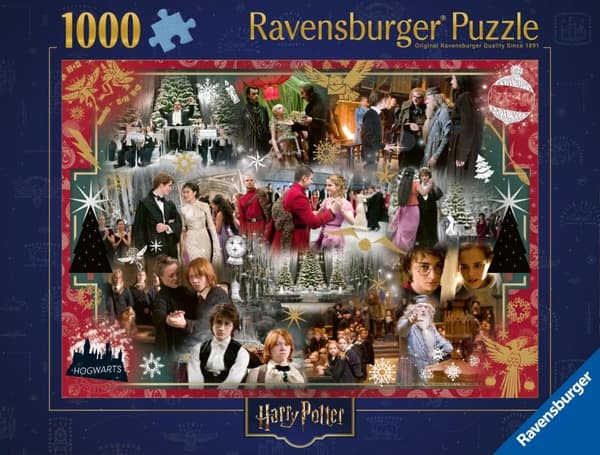 2D-pussel: Semester på Hogwarts 1000 bitar