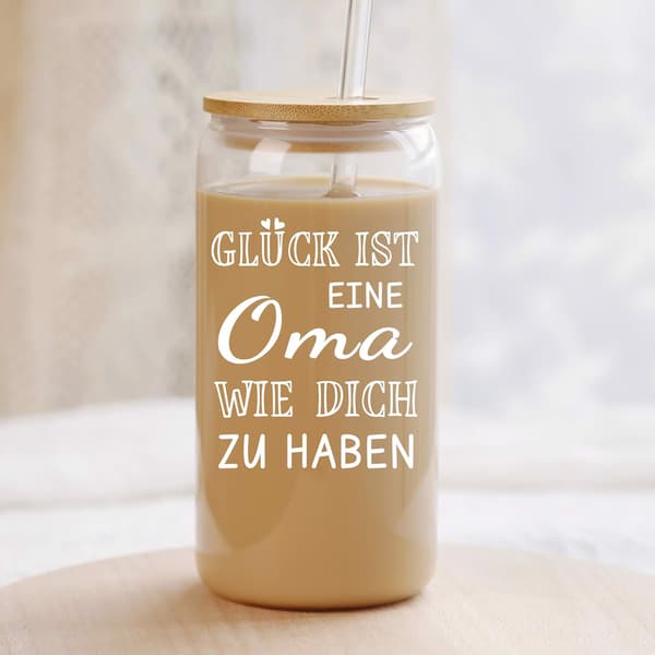 Dricksglas med lock och sugrör 500ml