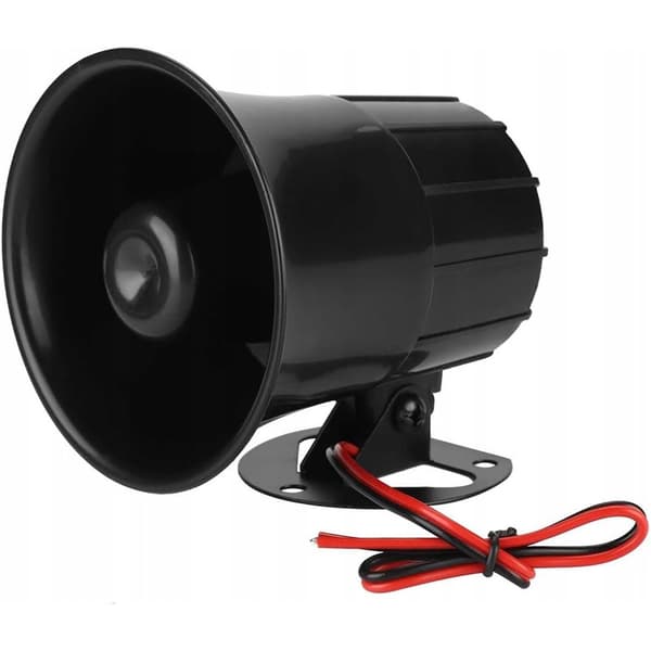 ES 626 Hälytyssireeni 12 V DC virtalähde 110 dB moduloitu ääni