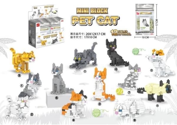 Katte MIX blokke