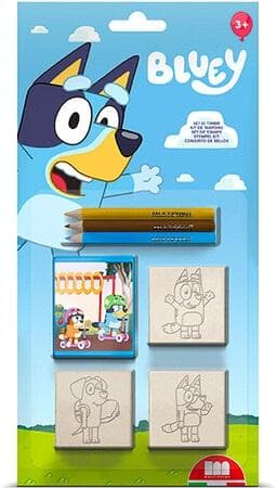 Bluey - stempler 3 stk.