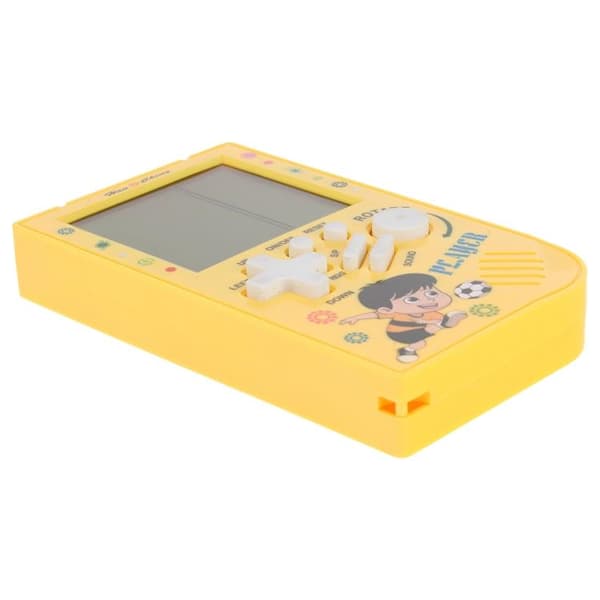 Tertis elektronisk resespelkonsol - gul