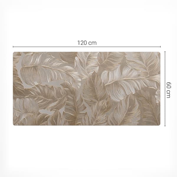 Slidstærk legemåtte i delikat stil 120x60 cm