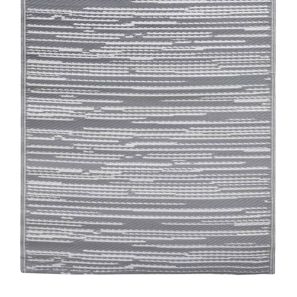 vidaXL Ulkomatto, harmaa, 120x180 cm, PP