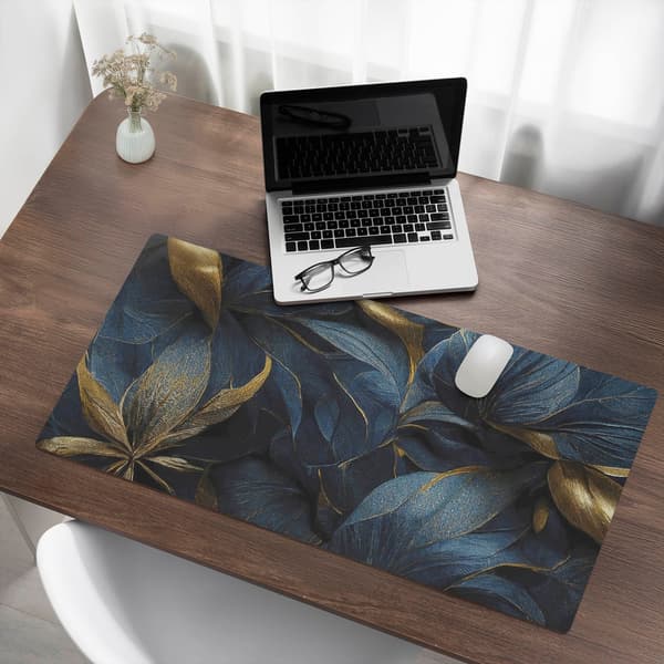 Skærmbeskytter skrivebordspude bordskærm med elegance 100x50 cm