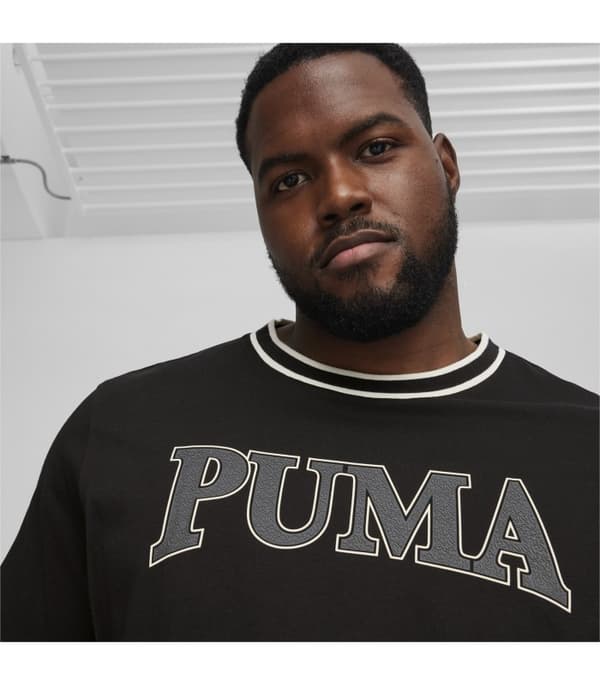 Puma Squad Graphic T-shirt sort [678967 01] rM