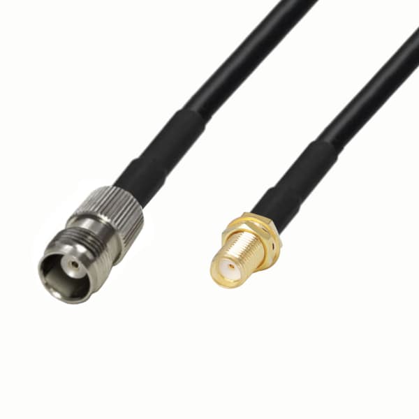 Antennekabel SMA-stik / TNC-stik RF5 5m