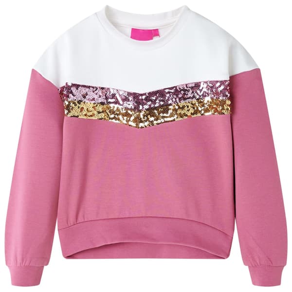 Børnesweatshirt, hindbær, 128