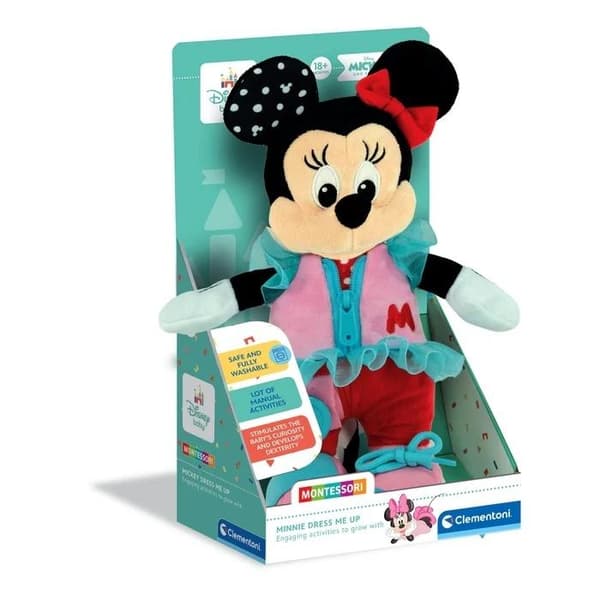 Pehmoinen vauva Minnie