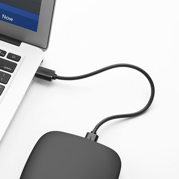 Joustava USB 2.0 480Mb/s Kaapeli 1,5 m Musta