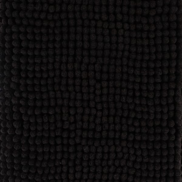 Balls badrumsmatta 45x75 cm svart