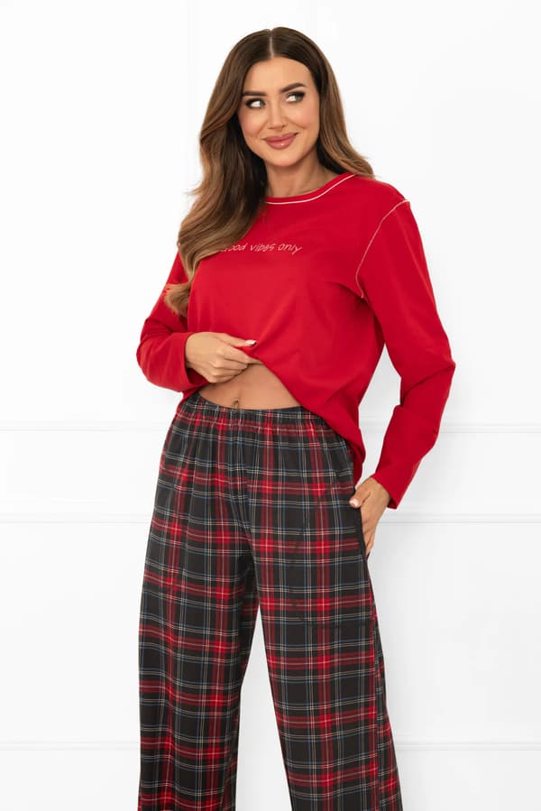 Dampyjamas, långärmad, långbyxor, Rozana L