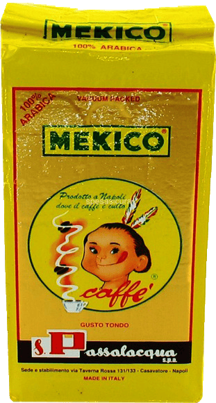 Passalaqua Mexico malet kaffe, rund smag, 250g