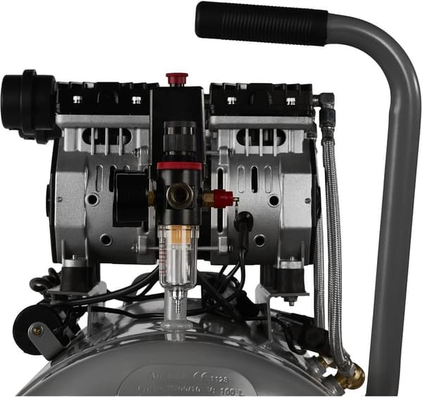 Oljefri kompressor 100L / 2 x 1500W KD1398