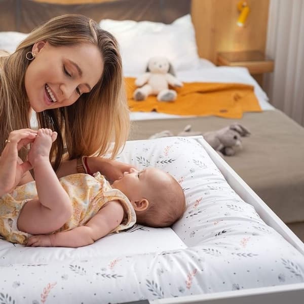 Ceba Baby Basic Blød Puslemåtte Balloner 75 x 72 cm