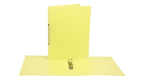 A4 PP-kansio 2cm 2R pastellinkeltainen