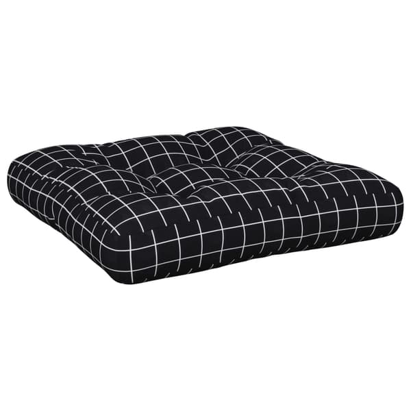 vidaXL pallehynder, 2 stk., sort ternet stof
