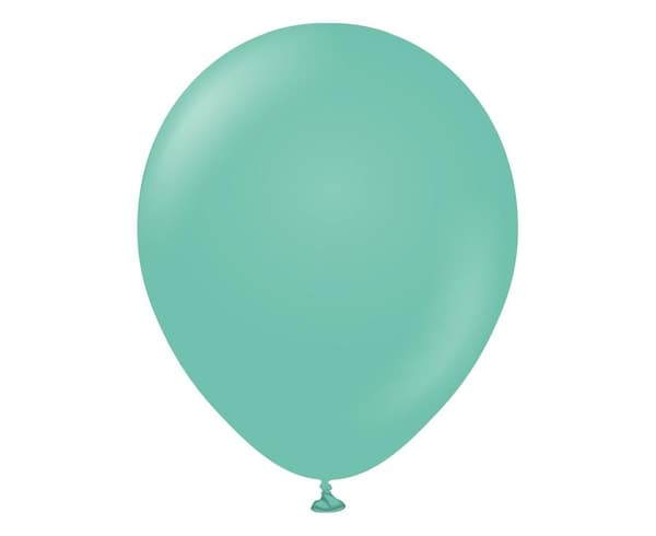 Standard havgrønne balloner 100 stk.