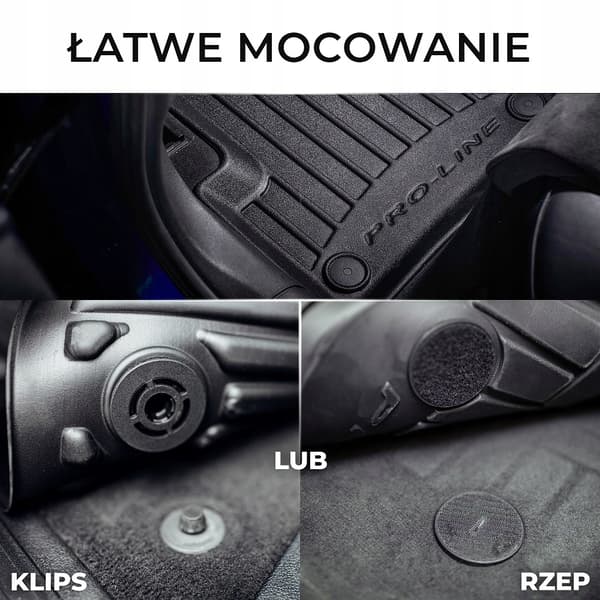 GUMMIMÅTTER OG DØRMÅTTER AUDI A6 C6 2004-2006 3D TRUD