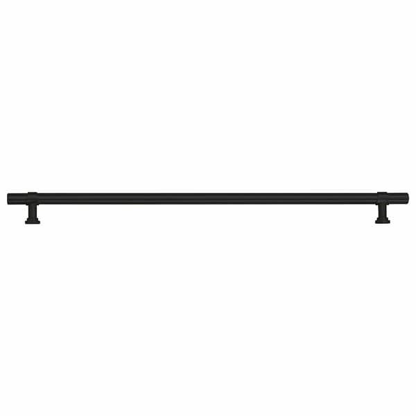 vidaXL skabsgreb, 5 stk., sort, 320 mm, rustfrit stål