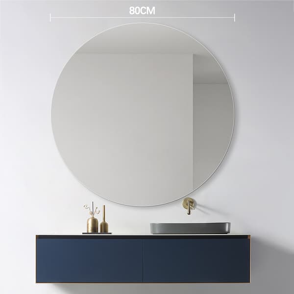 LUNA RUND BADRUMSPEGEL 80 CM