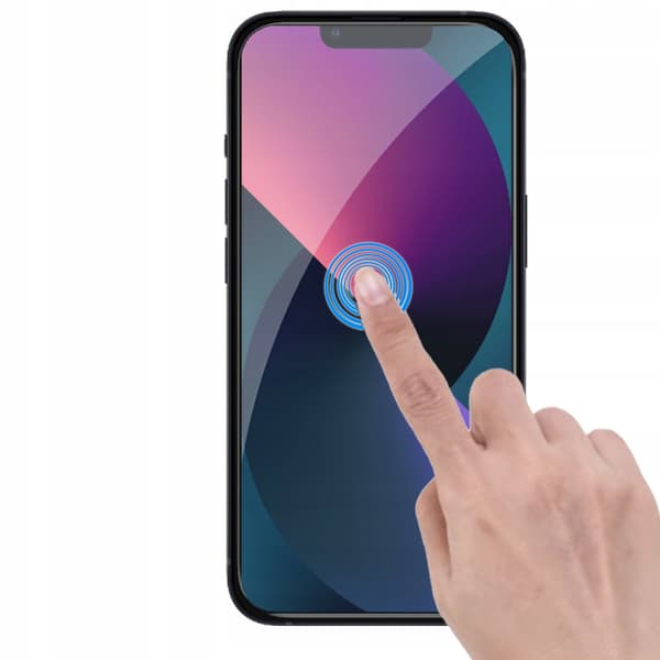 HYBRIDGLAS TIL IPHONE 13 / 13 PRO FULDSKÆRM KERAMISK 9D