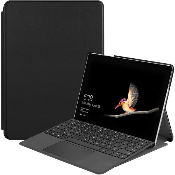 Etui til Microsoft Surface Go/Go 2/Go 3/Go 4, med stativ, sort