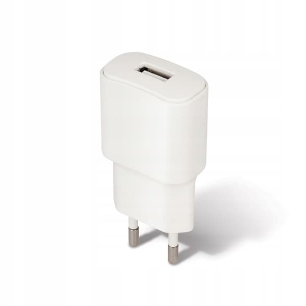 Forever-seinälaturi 1x USB 2A valkoinen + microUSB-kaapeli