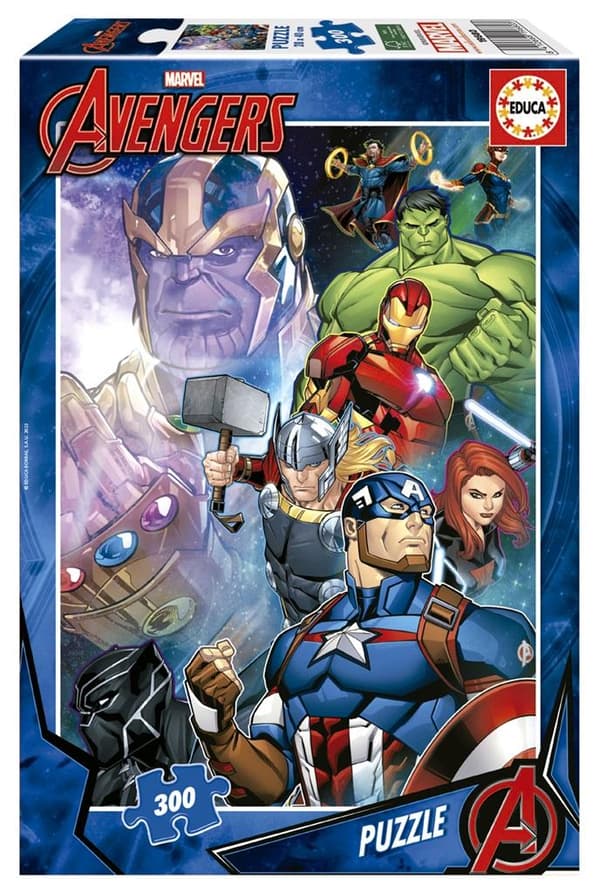 300 Avengers-puslespil
