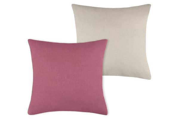 DUO kudde 50x50 lila ljusbeige