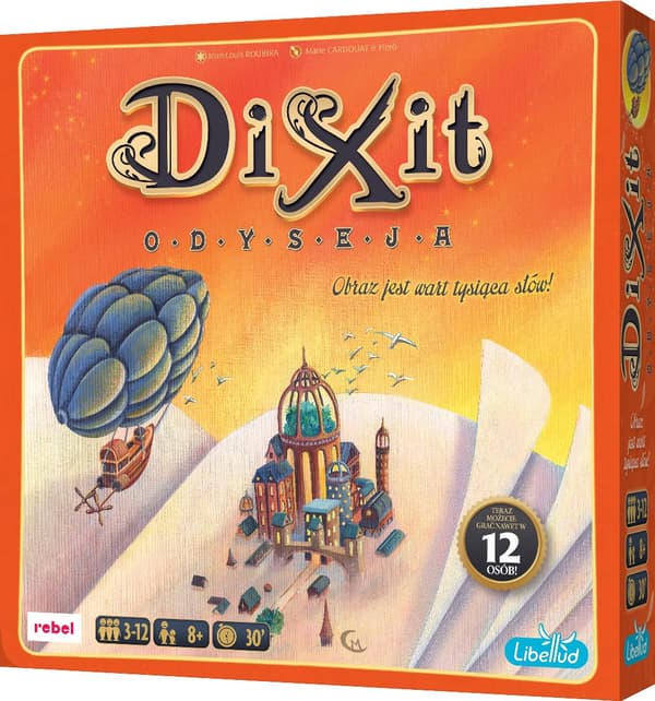 Dixit Odyssey. Lautapeli. REBEL