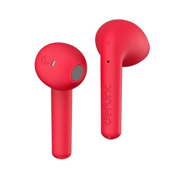 DeFunc Bluetooth 5.3 True Lite Trådlösa Hörlurar Röda/Röda 71465
