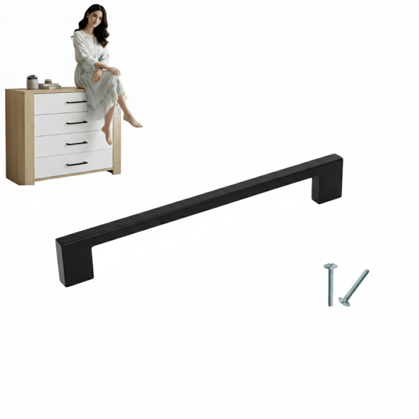 BLISS SORT MØBELGREB TIL MØBLER KØKKENSKAB GREB 320/342 MM
