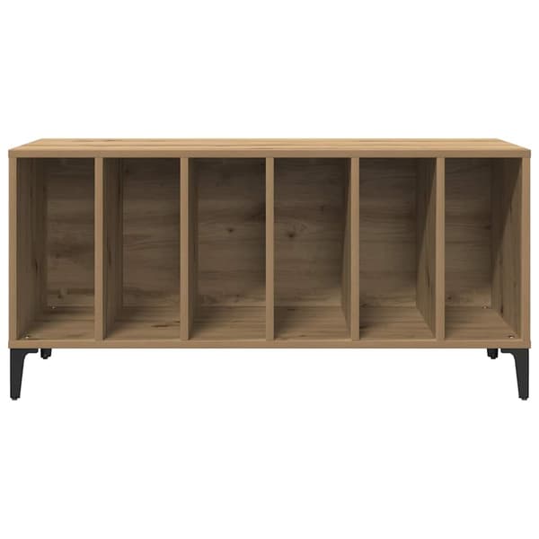 vidaXL pladeskab Artisan egetræ 100x38x48 cm