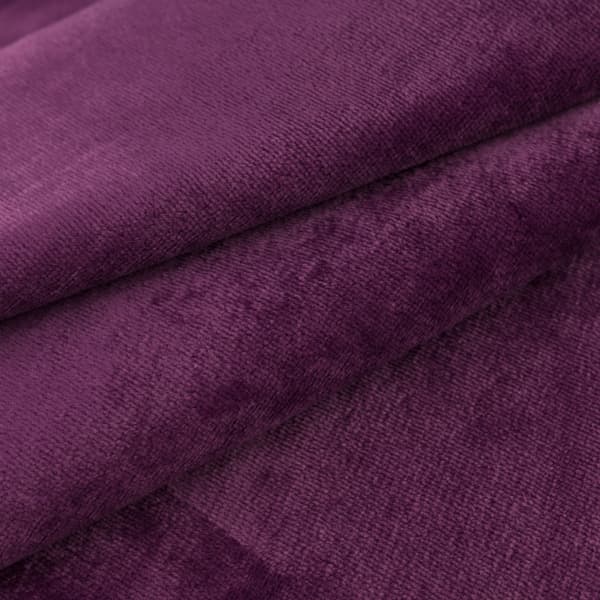 Minky fleece aubergine