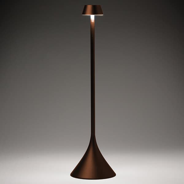 Lexon Steli Shade bordslampa brun