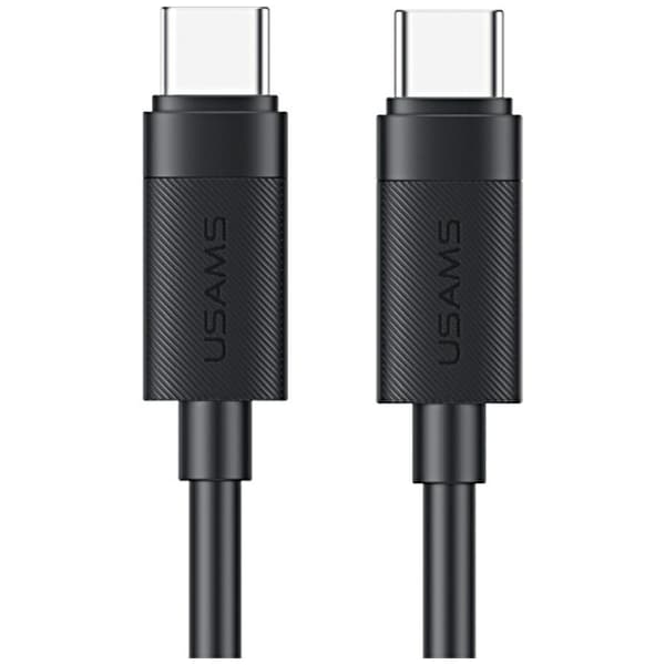 USAMS U94 60W USB-C - USB-C -kaapeli 1m musta